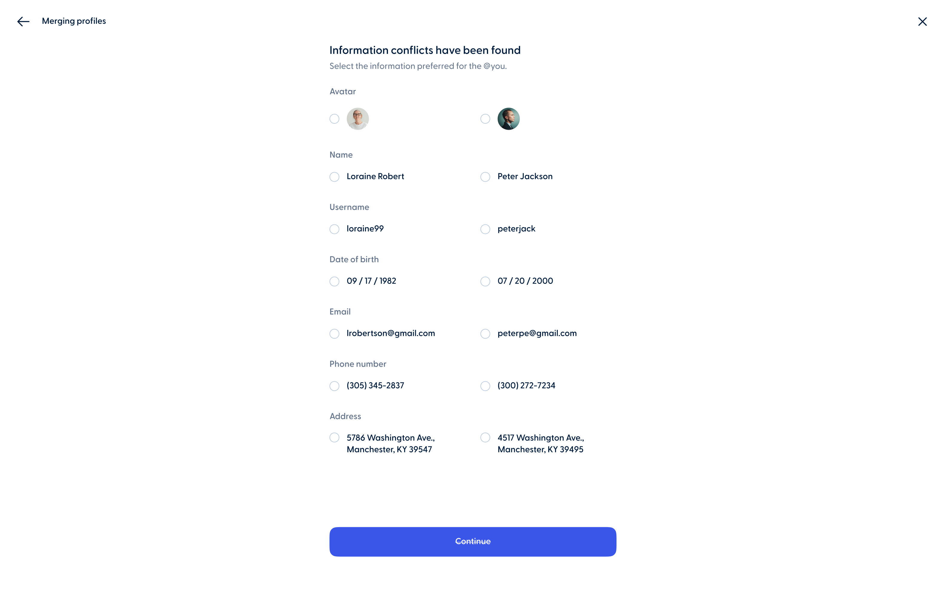 New merge @You feature 2