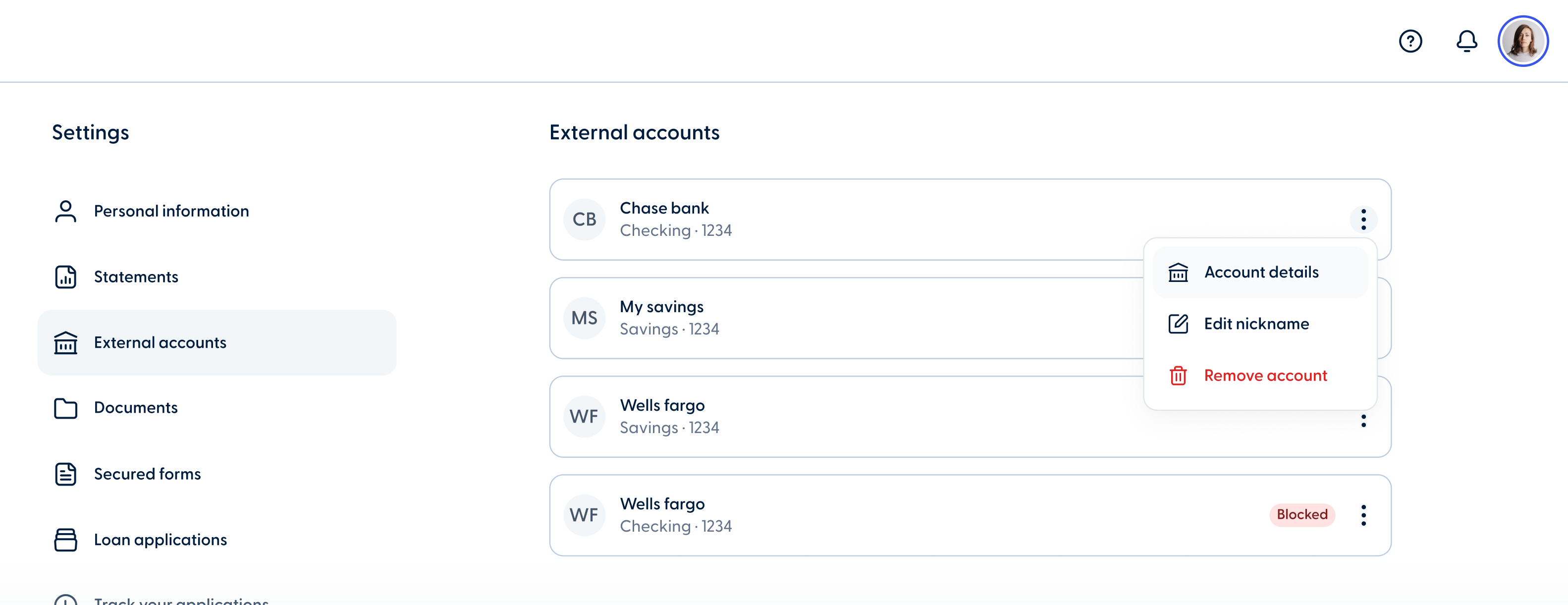 You 3 - External accounts improvement2