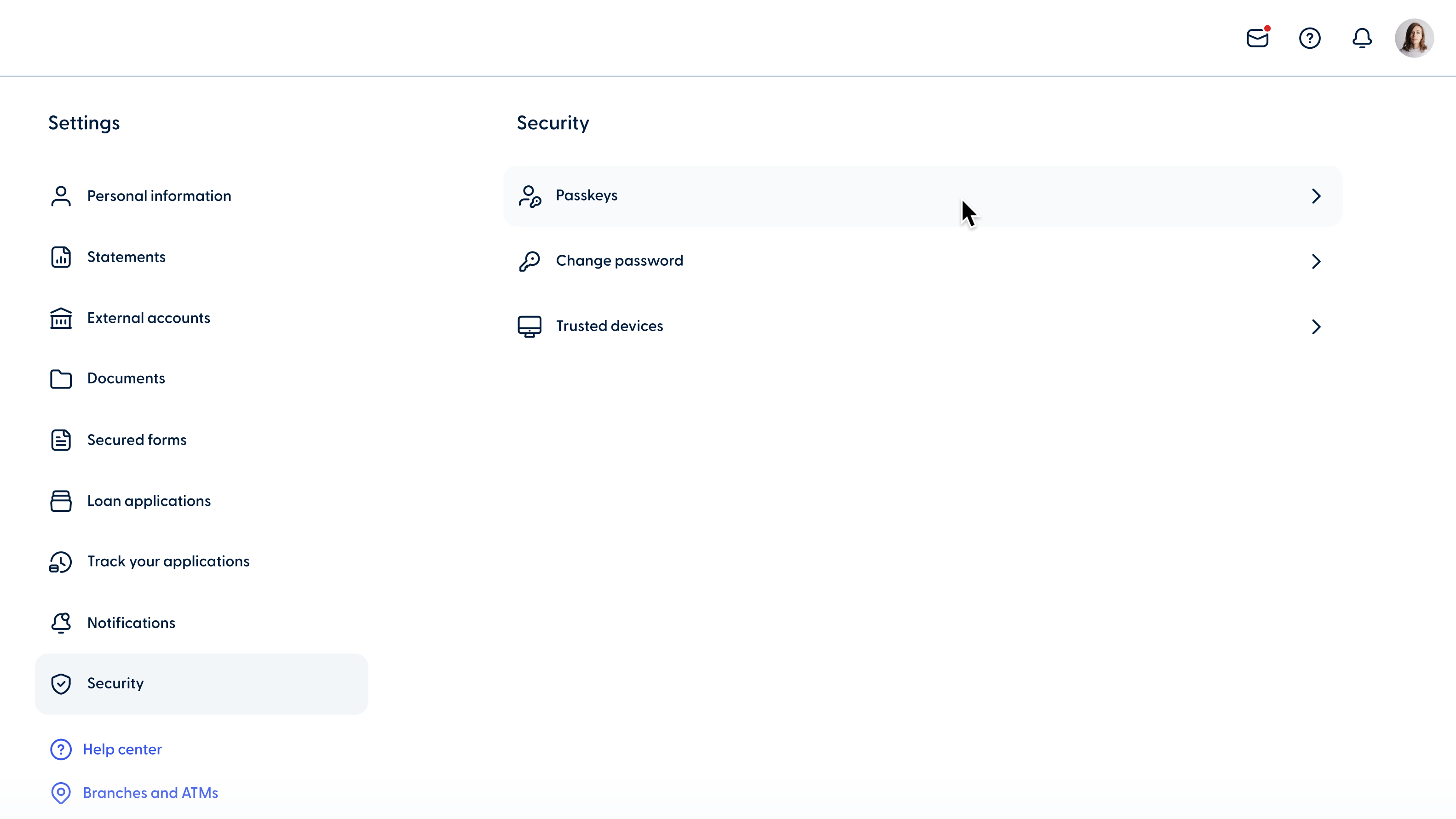 You New passkey authentication desktop 2