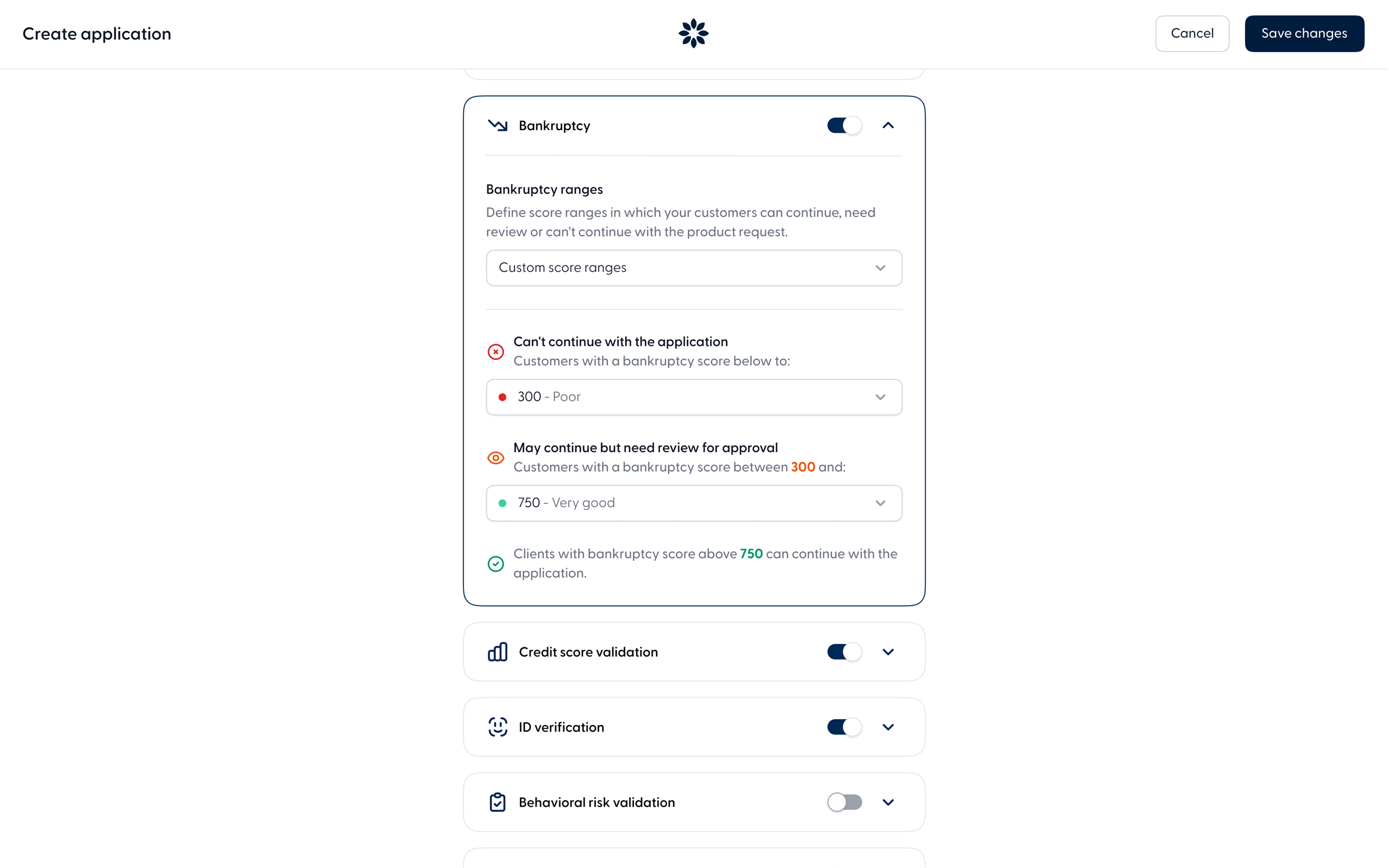 Breeze - Product Config - Bankruptcy