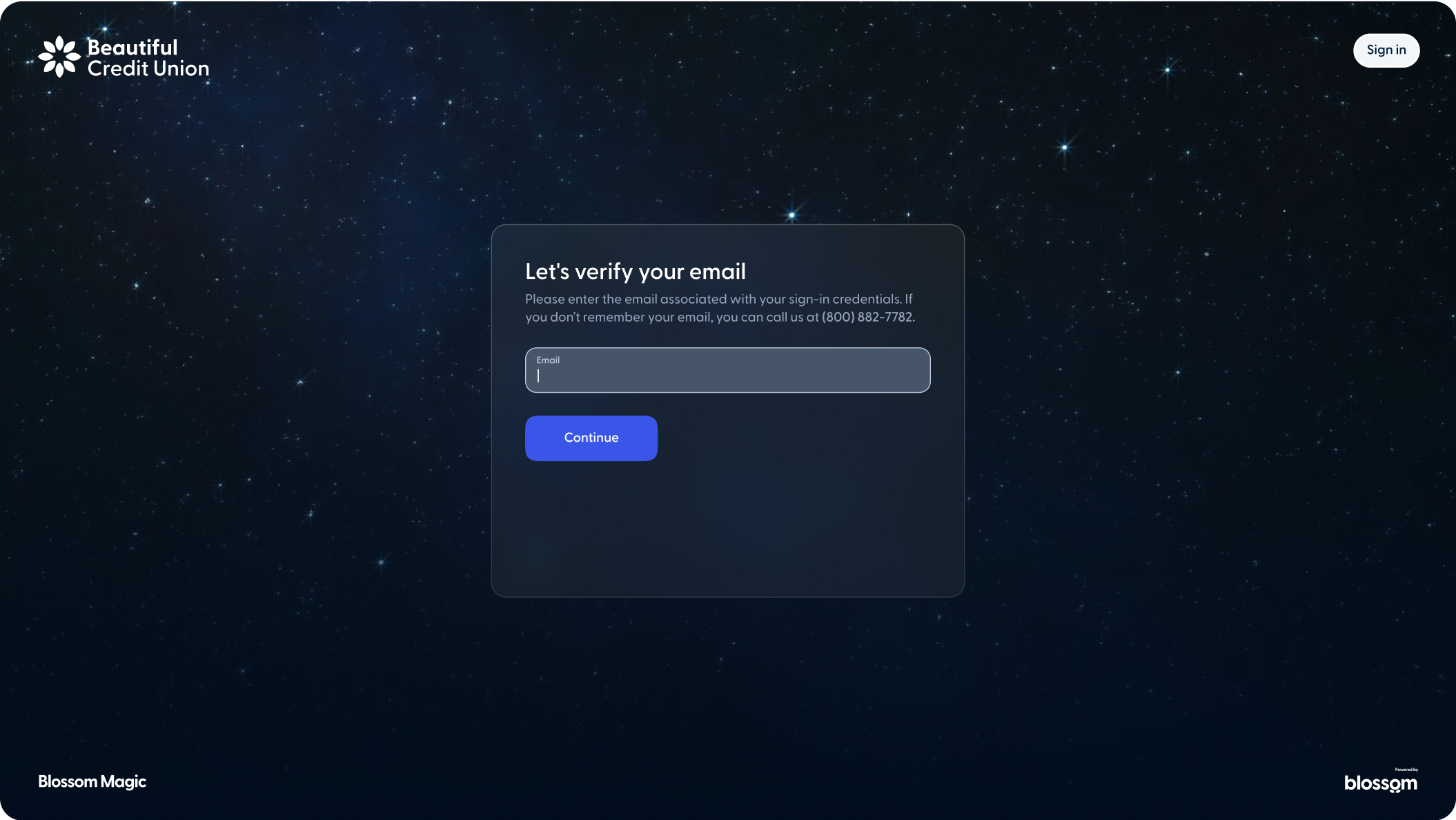 Improved design for the “Forget username” process2