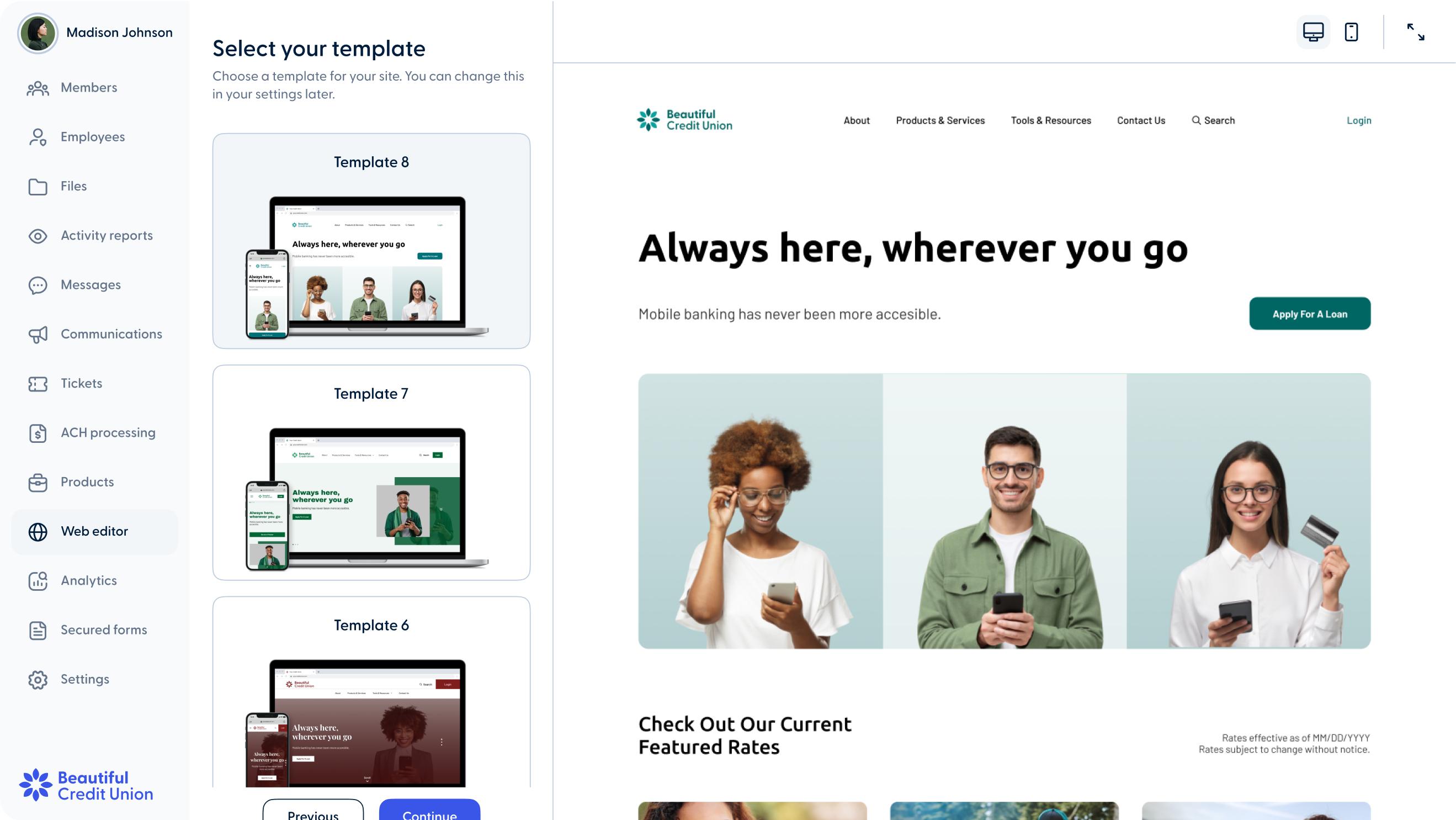 New template available2