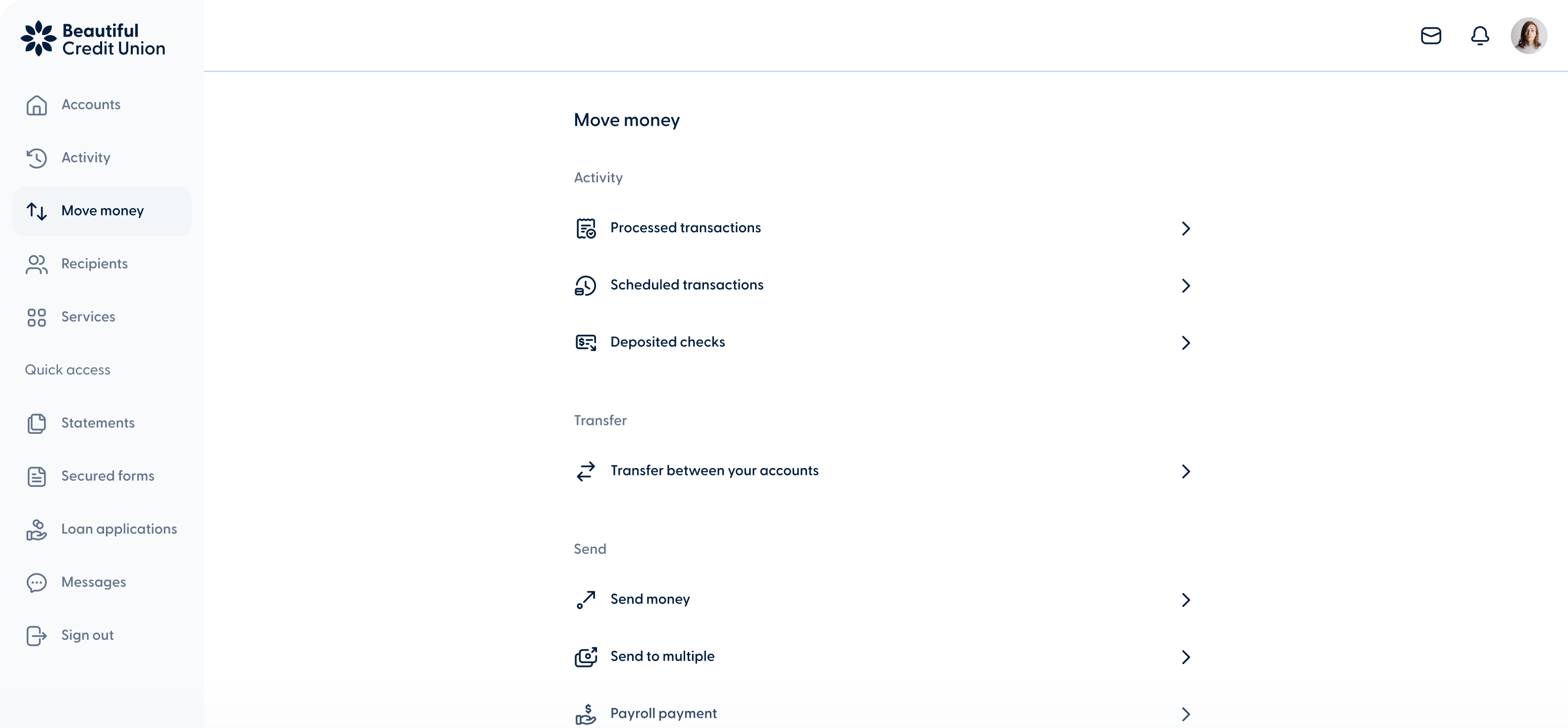 Transactions module renamed to Activity with updated design 2