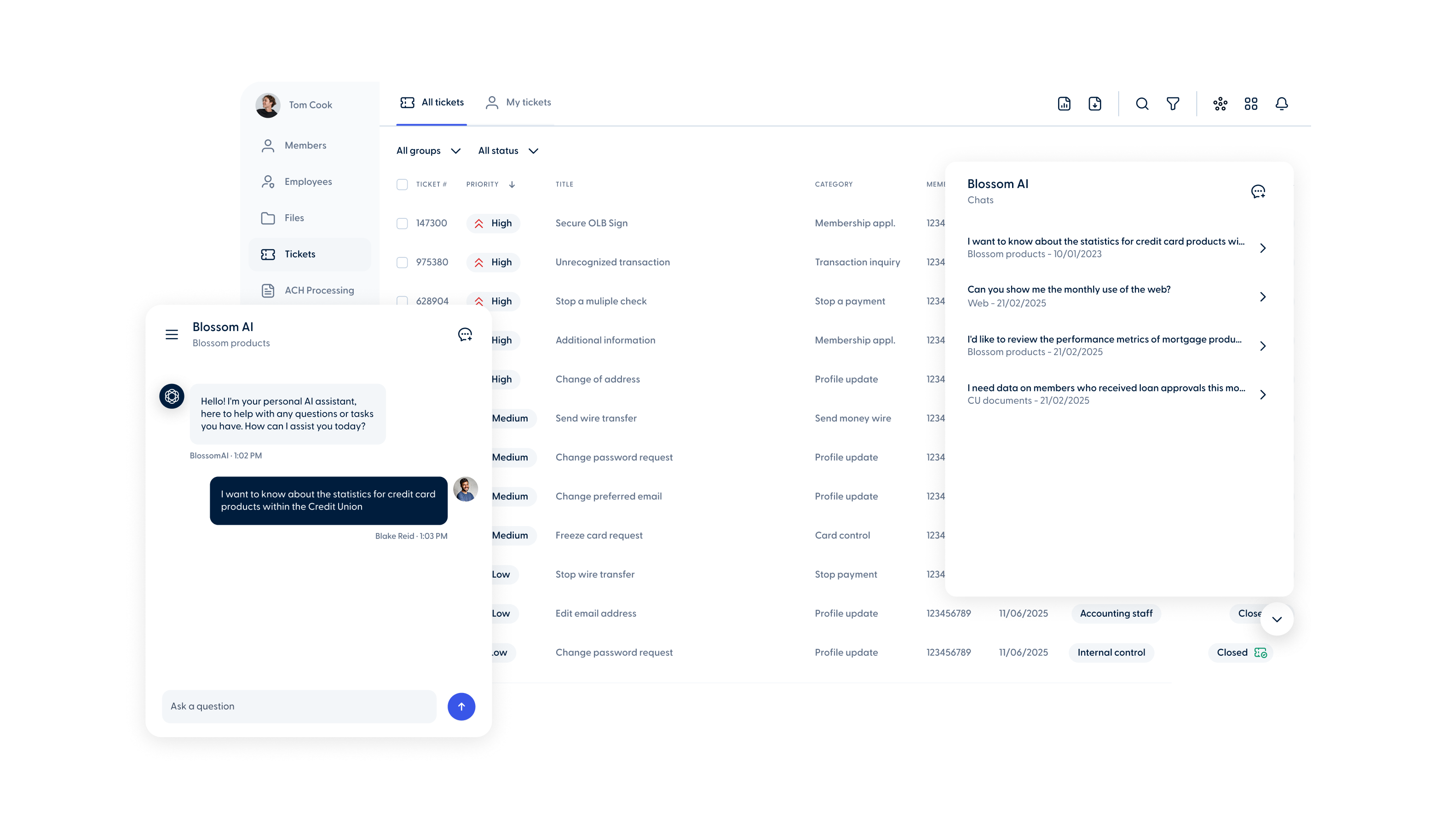 New Product - Blossom Ask